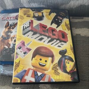 The LEGO Movie DVD - Bright Yellow Cover